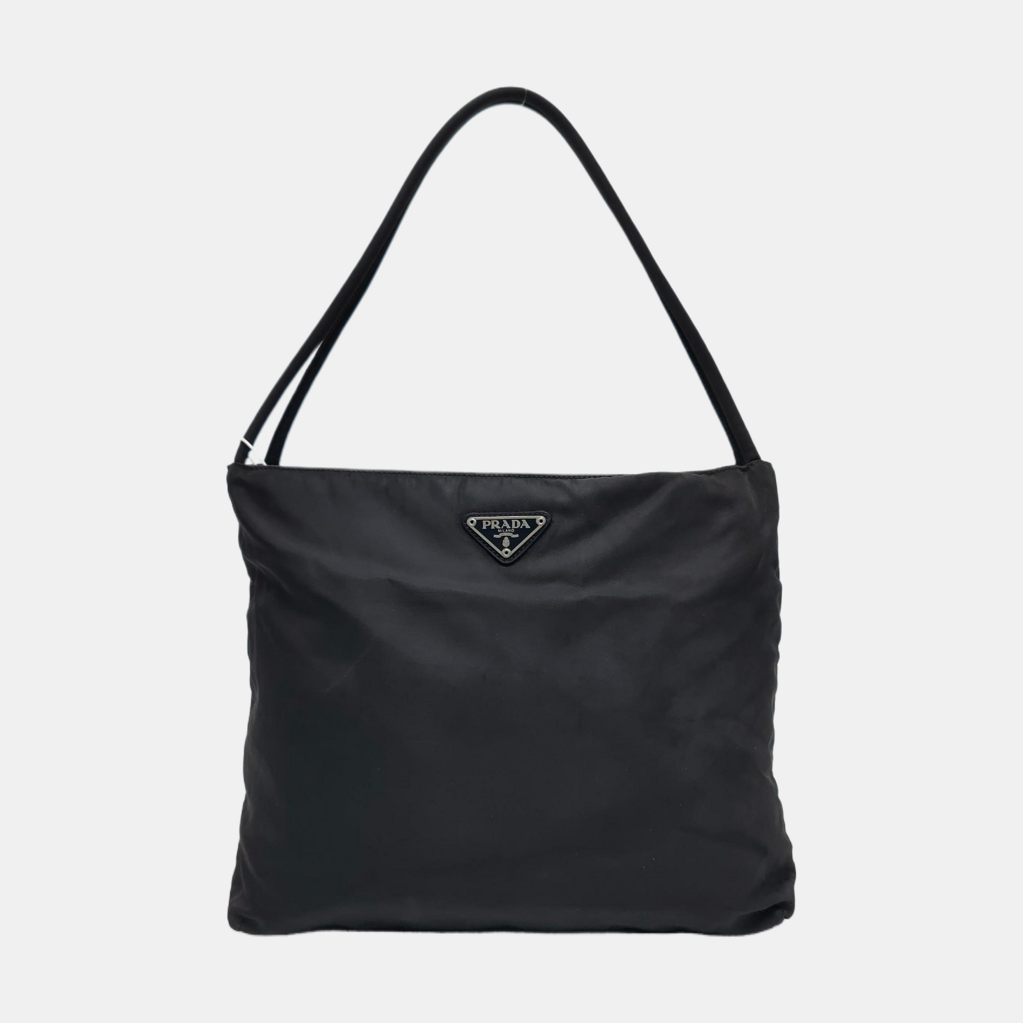 Nylon Tote Bag Black