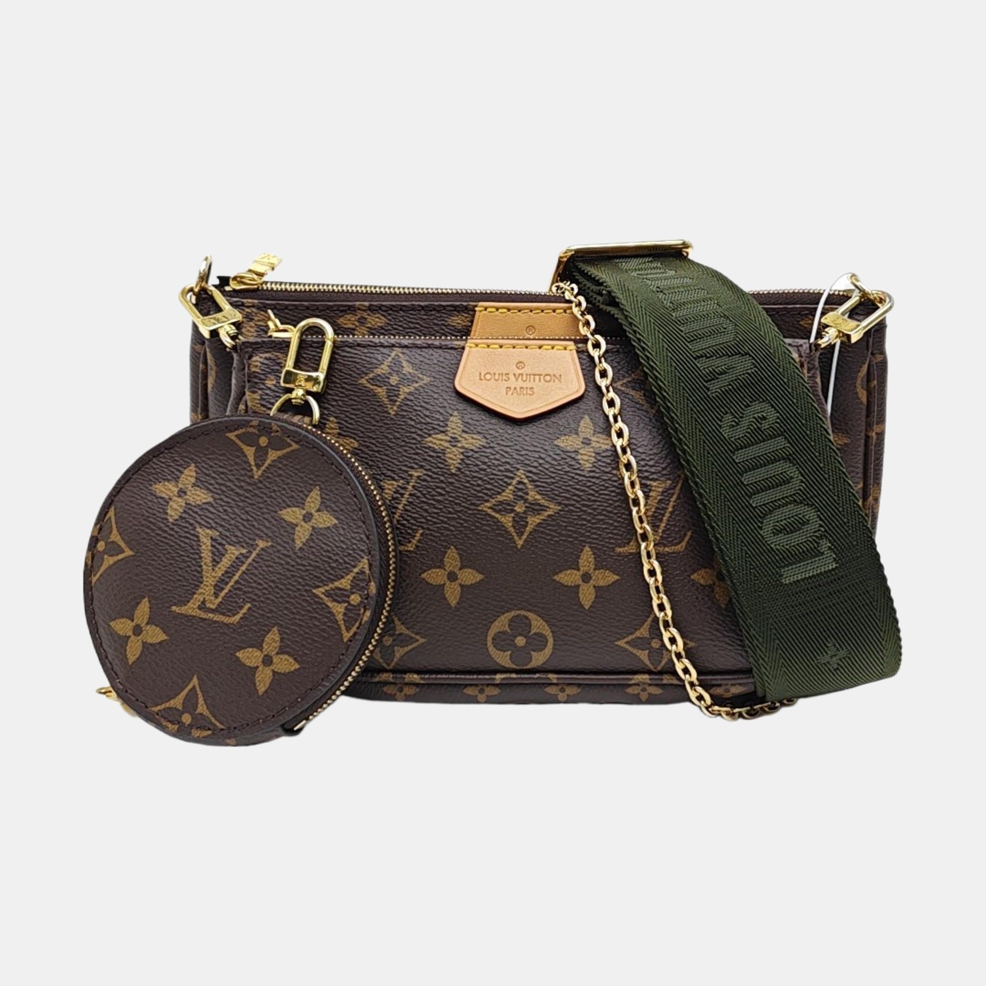 MULTI Monogram Coated Canvas Brown