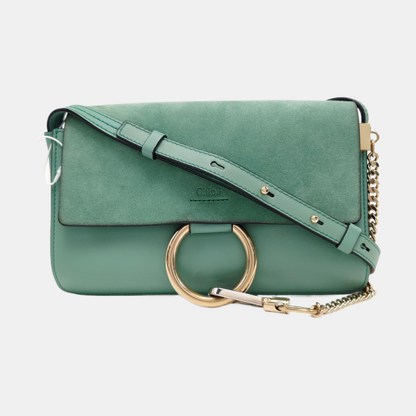 Faye Small Calfskin Green