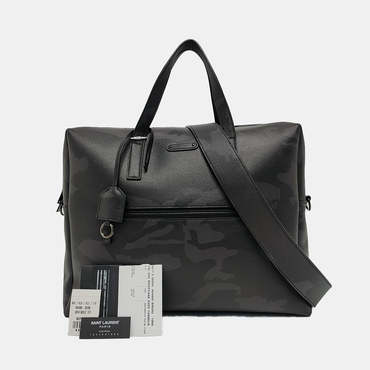 Calfskin Shoulder Bag Black