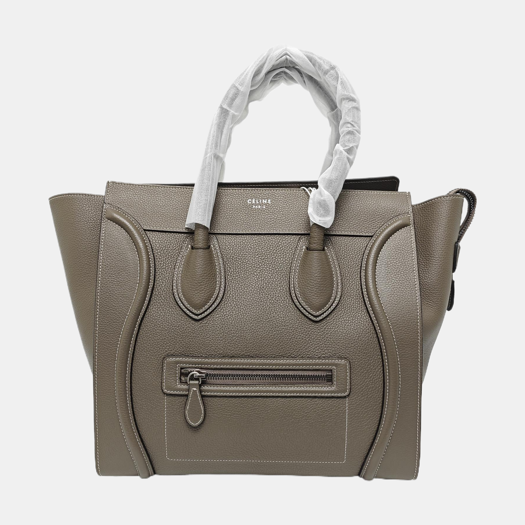LUGGAGE Mini Calfskin Gray