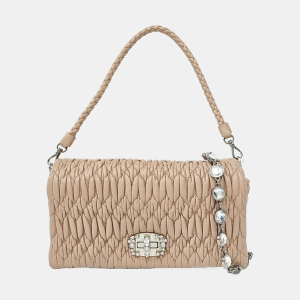 Crystal Lambskin Pink