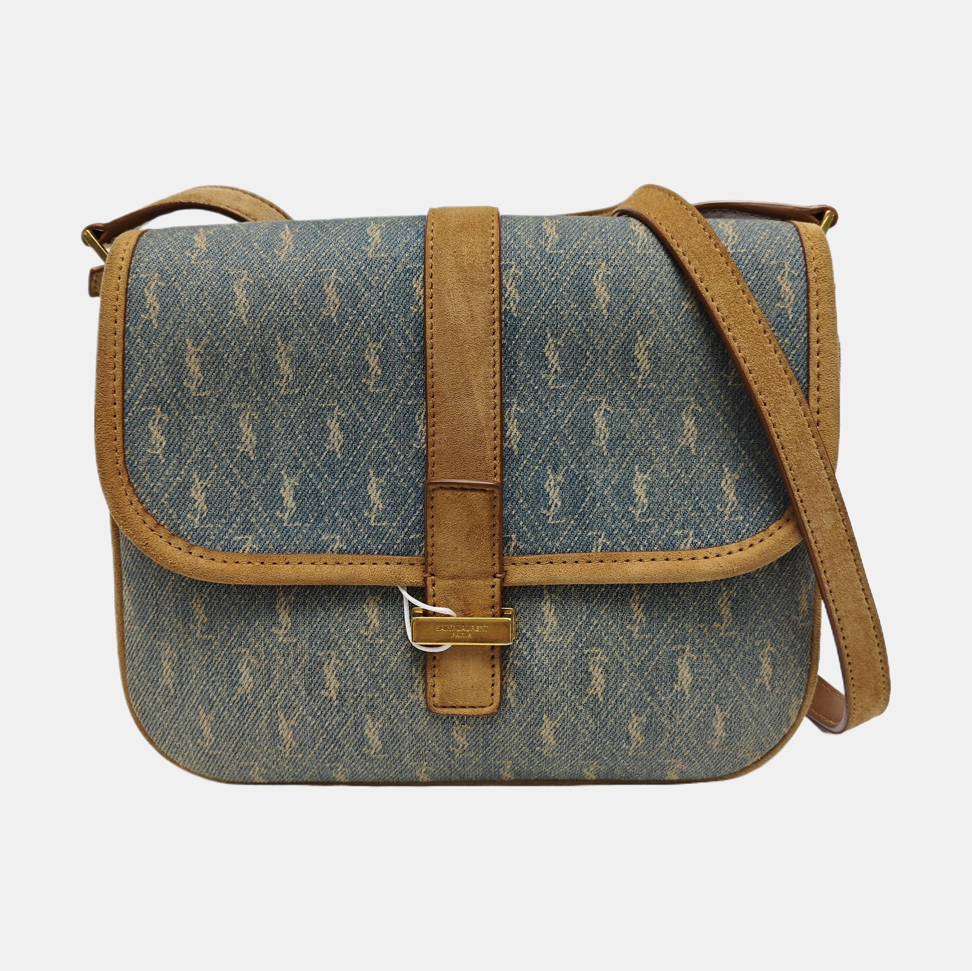 MONOGRAM ALL OVER Small Denim Blue