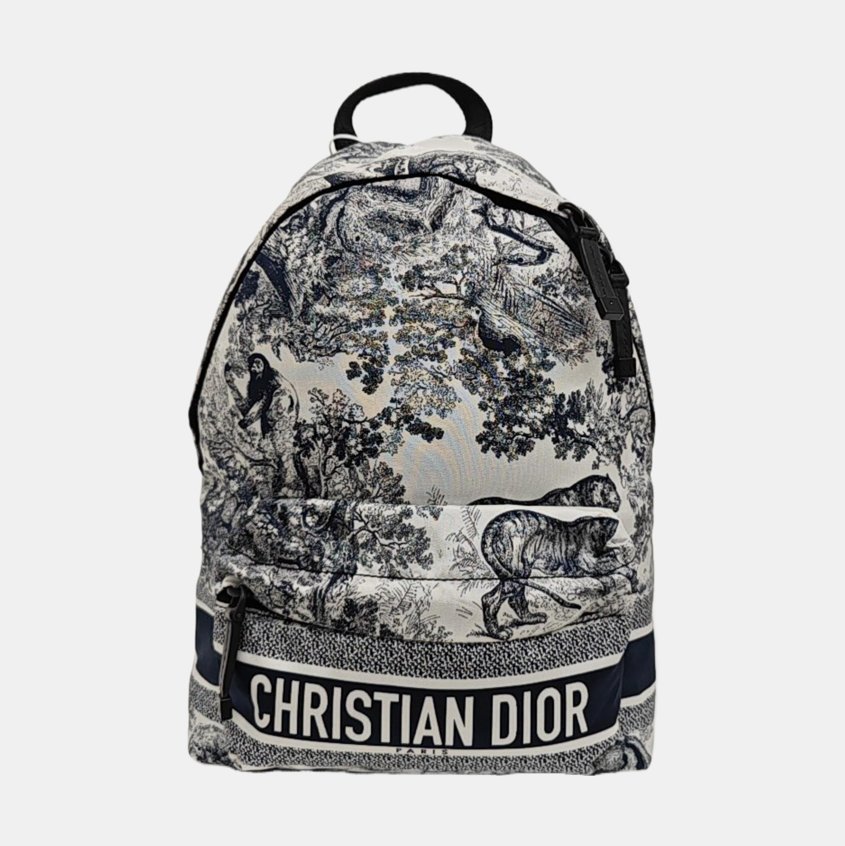 Diortravel Small Fabric Blue