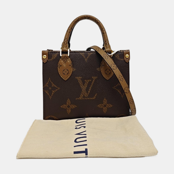 ONTHEGO BB Monogram Coated Canvas Brown