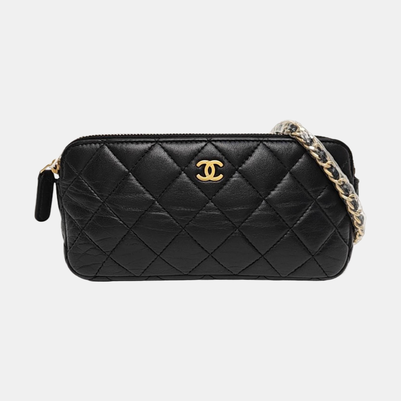 Quilted Lambskin Black