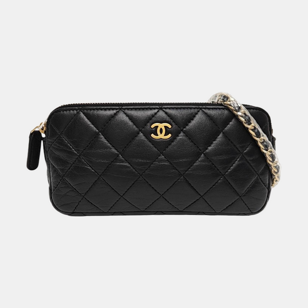 Quilted Lambskin Black