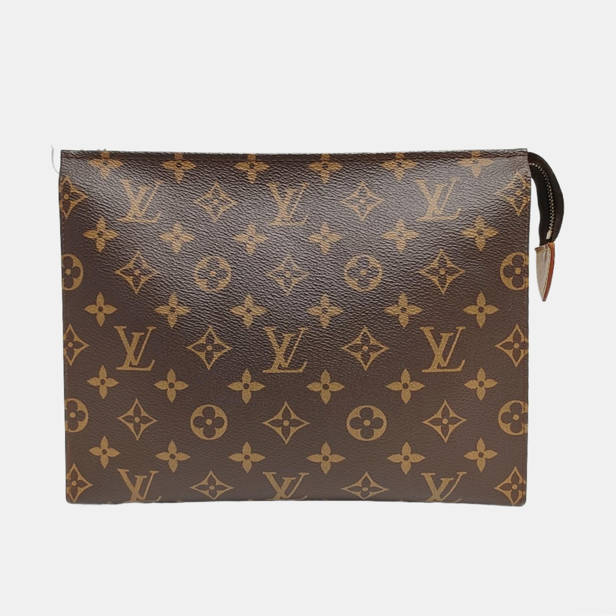 TOILET POCKET 26 Monogram Coated Canvas Brown