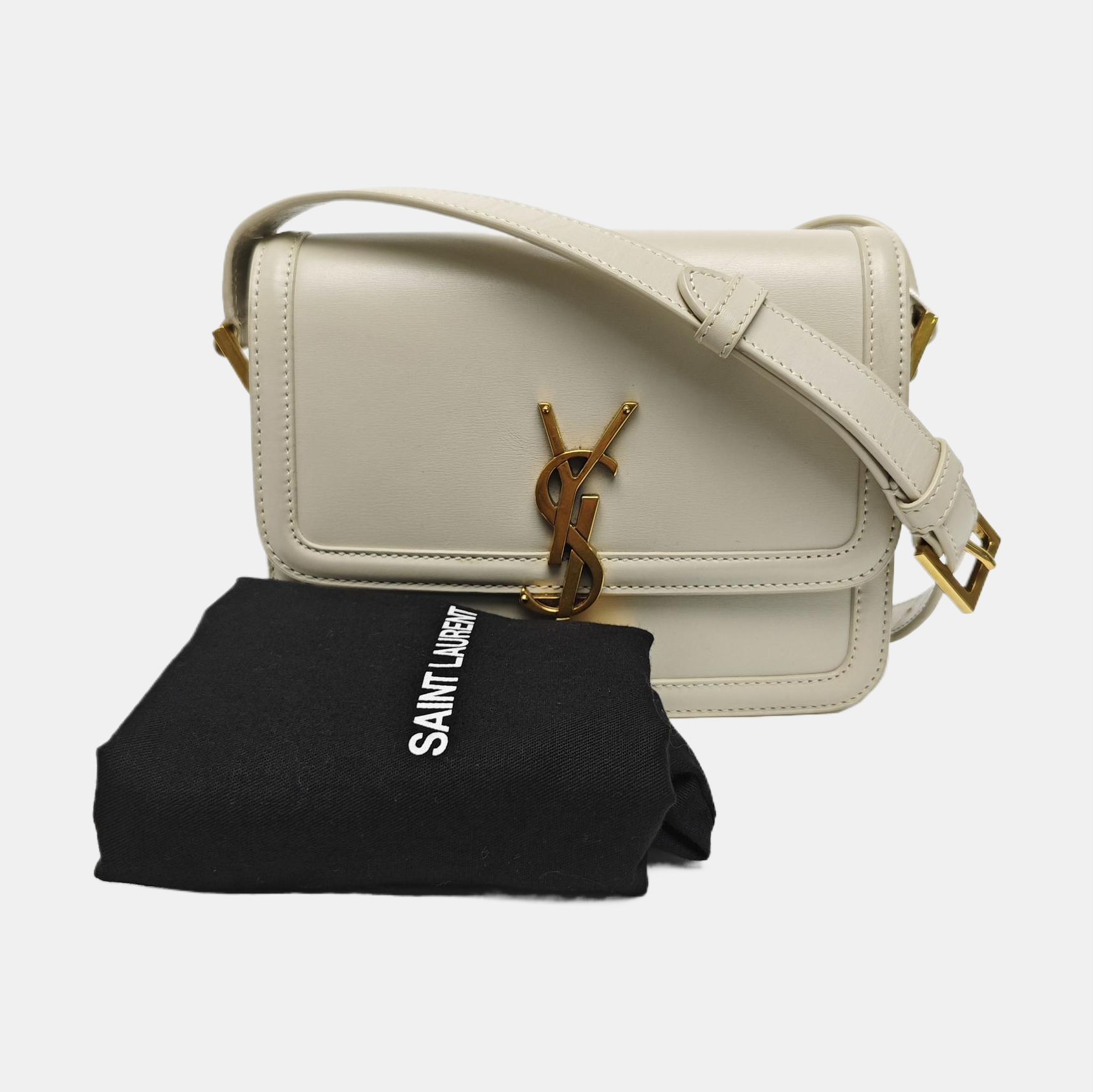 SOLFERINO Small Calfskin White