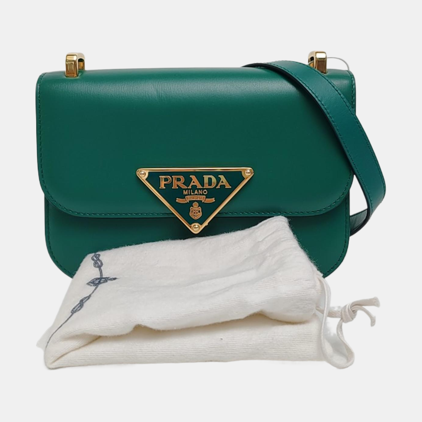 Emblème Calfskin Green