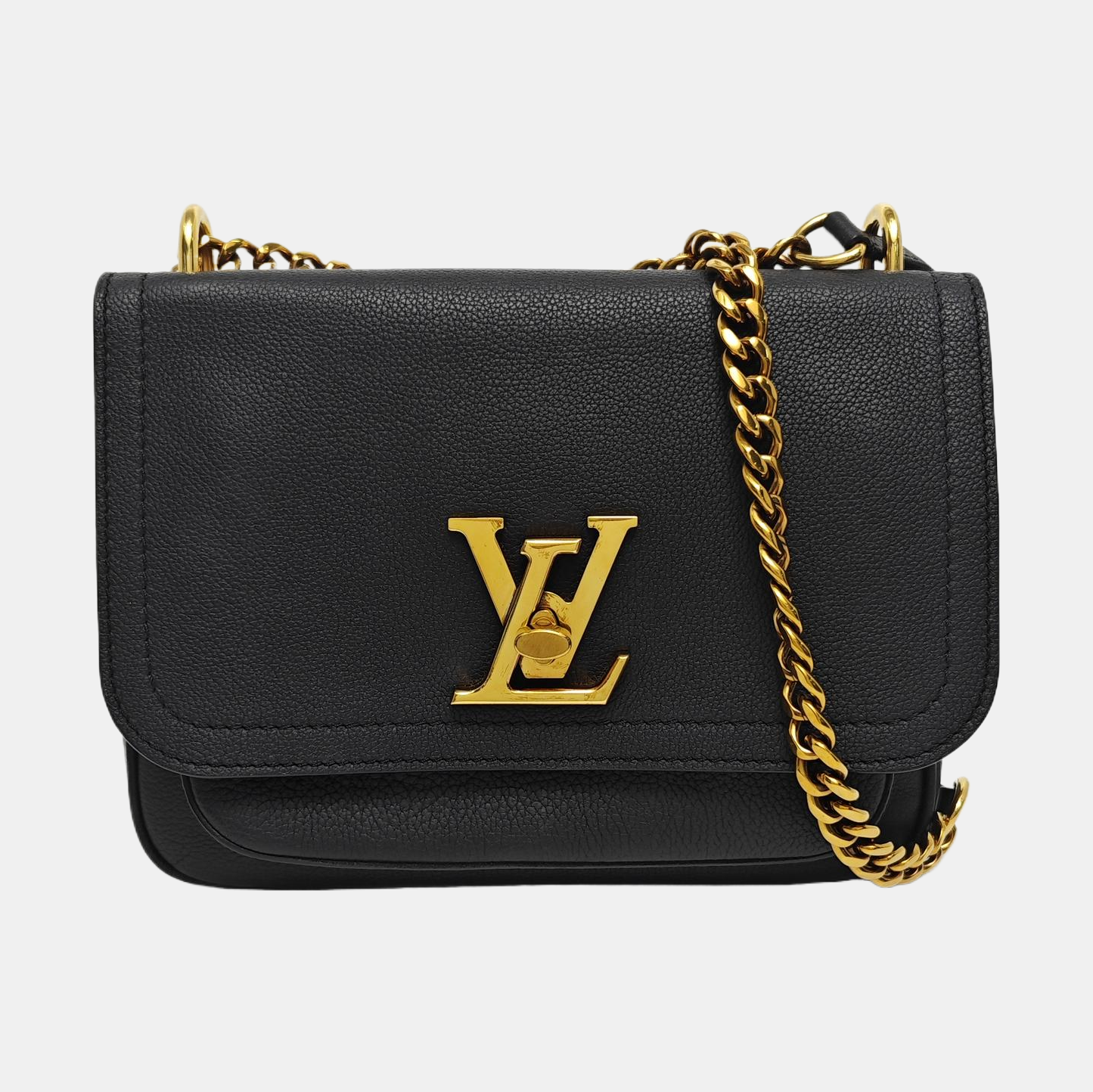 LOCKME TENDER PM Calfskin Black