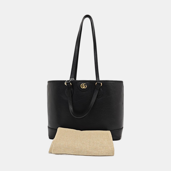 Ophidia Medium Calfskin Black