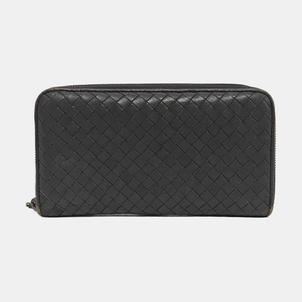 Calfskin Wallet Gray