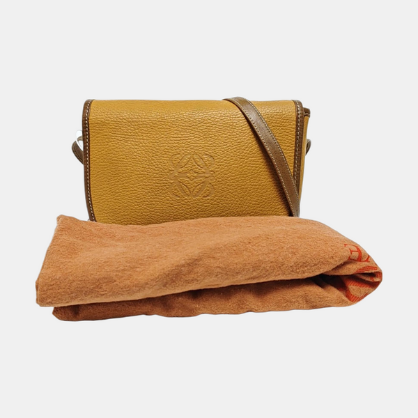 Calfskin Crossbody Bag Small Beige