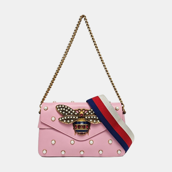 Queen Margaret Mini Calfskin Pink