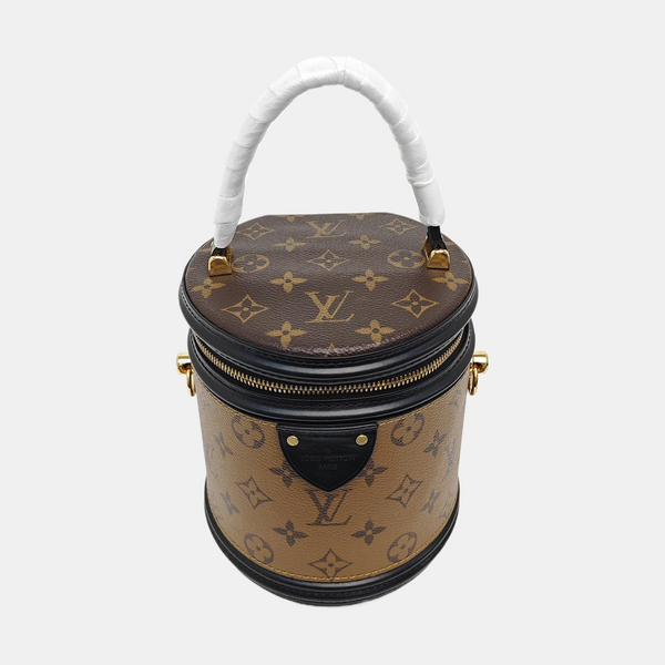 CANNES PM Monogram Coated Canvas Brown