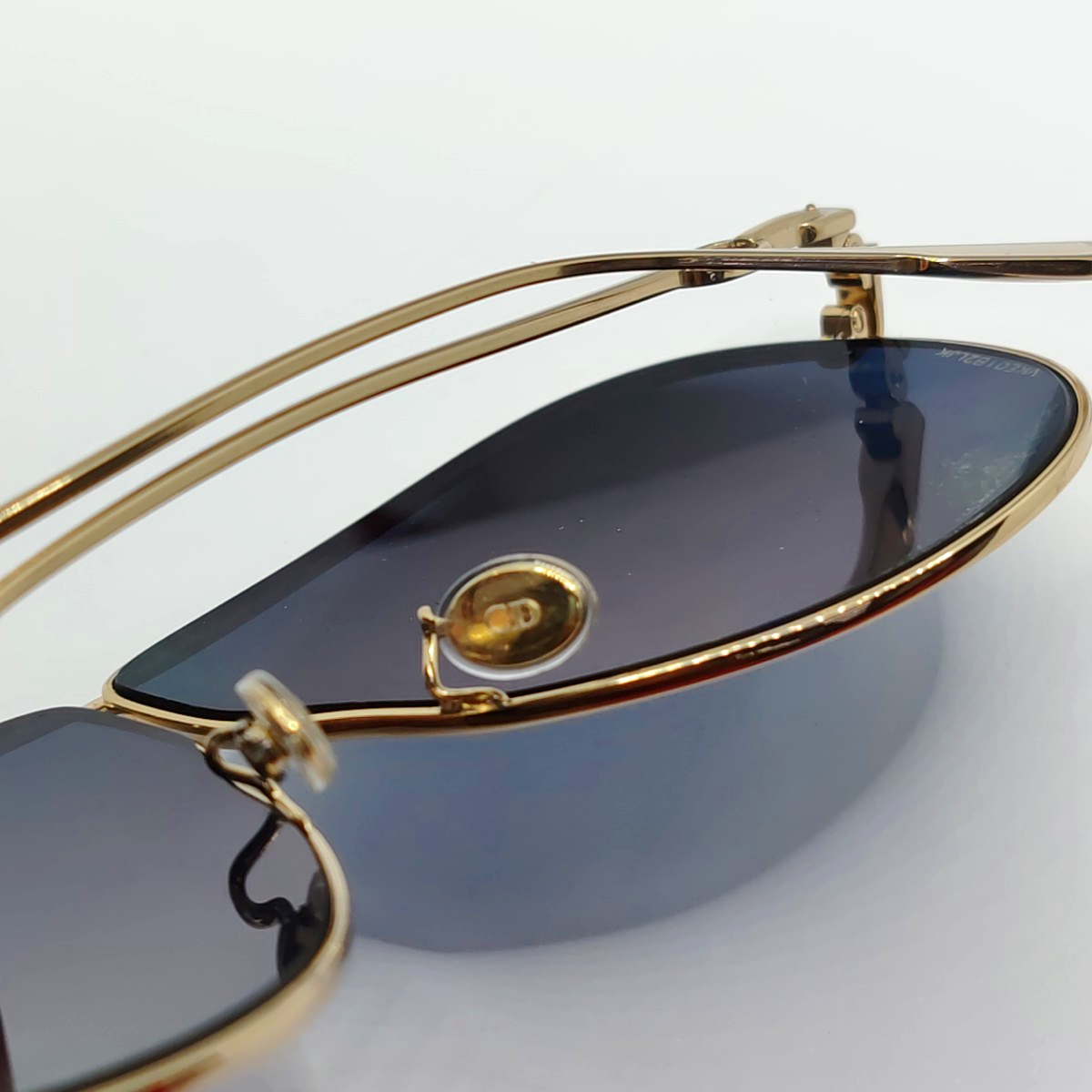 Blue Metal Sunglasses