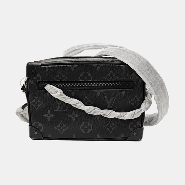 SOFT TRUNK Mini Monogram Coated Canvas Black