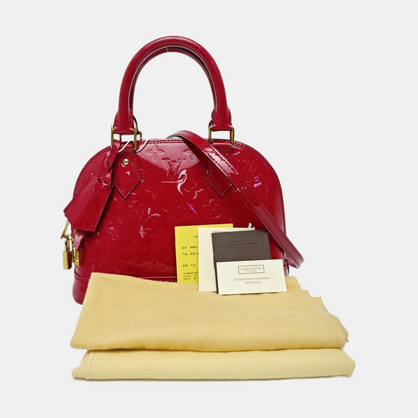 ALMA BB Patent Leather Red