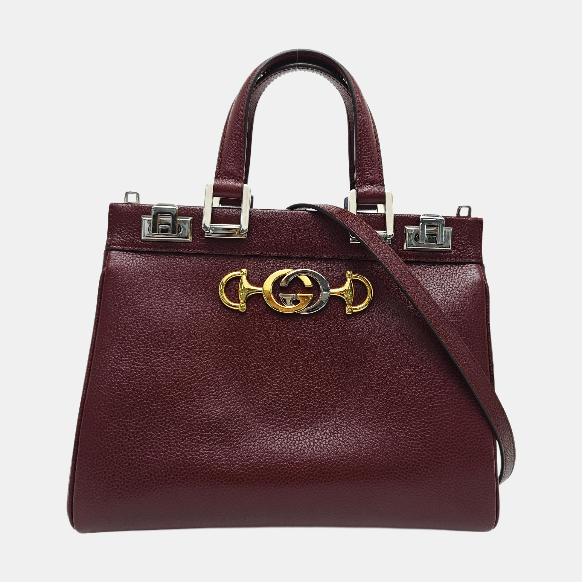 Zumi Small Calfskin Red