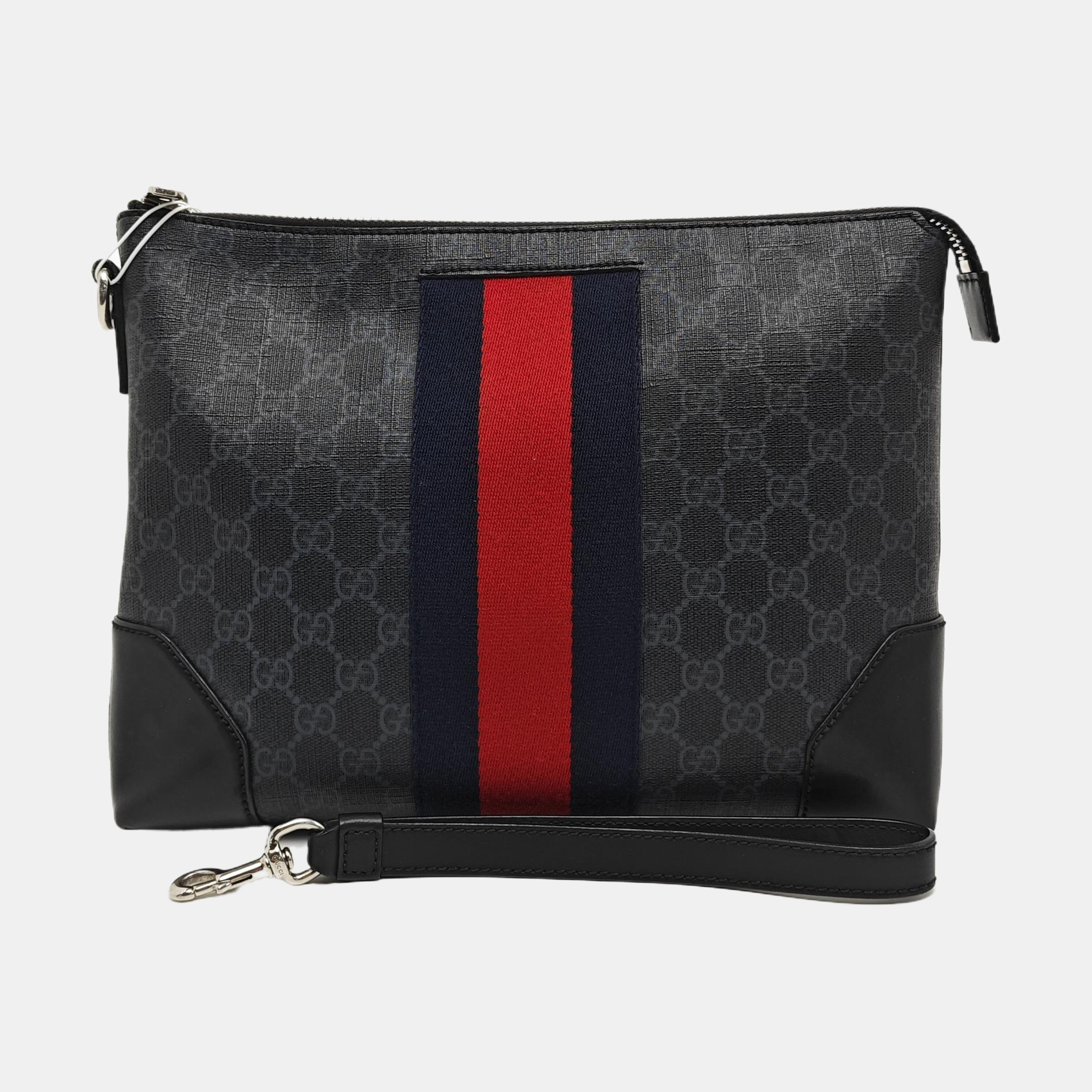 Ophidia Monogram Coated Canvas Gray