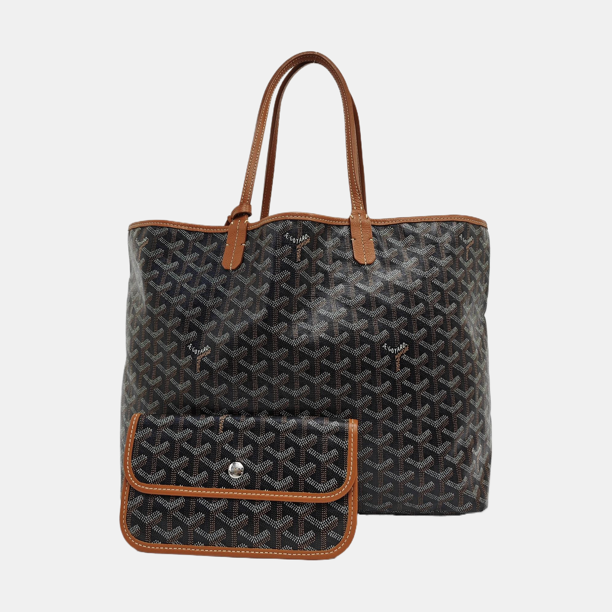 Saint Louis PM Coated Canvas Black