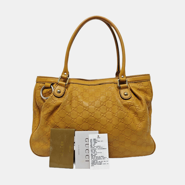 Sukey Calfskin Yellow