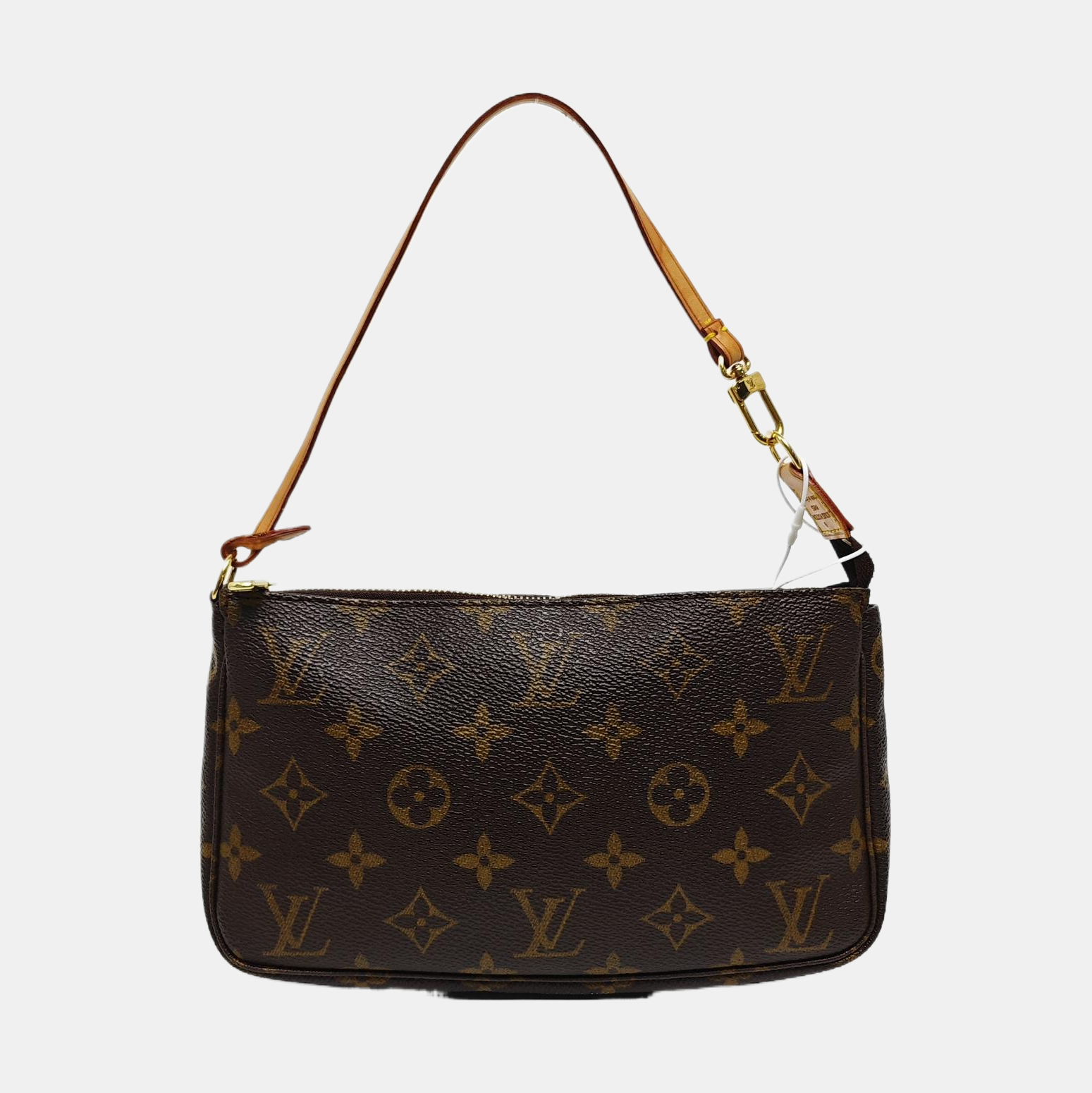 ACCESSOIRES Monogram Coated Canvas Brown