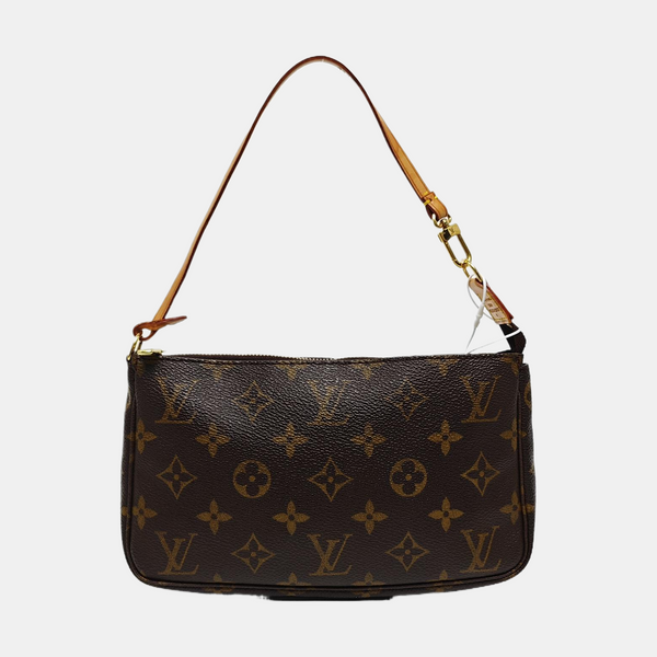ACCESSOIRES Monogram Coated Canvas Brown