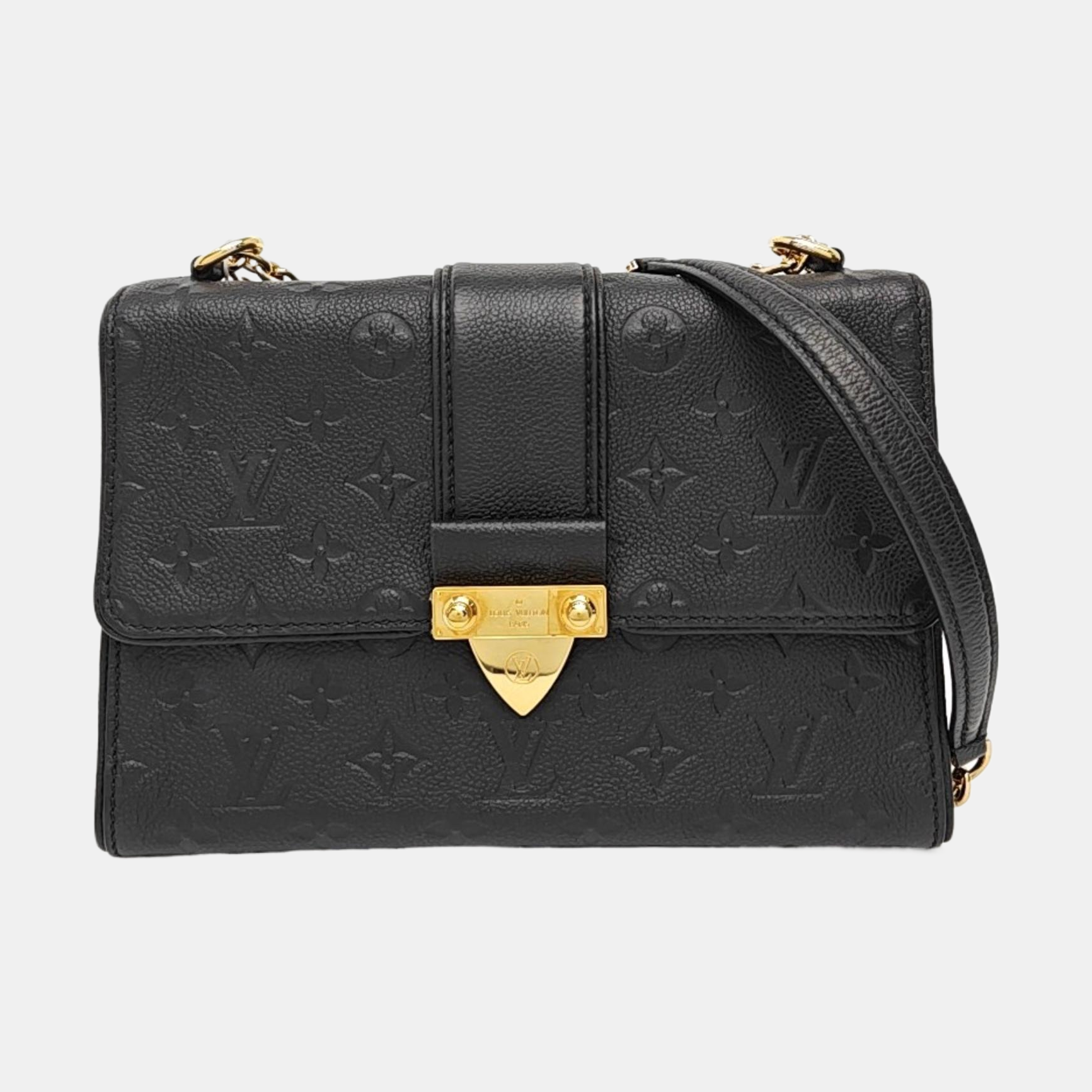 SAINT SULPICE Calfskin Black