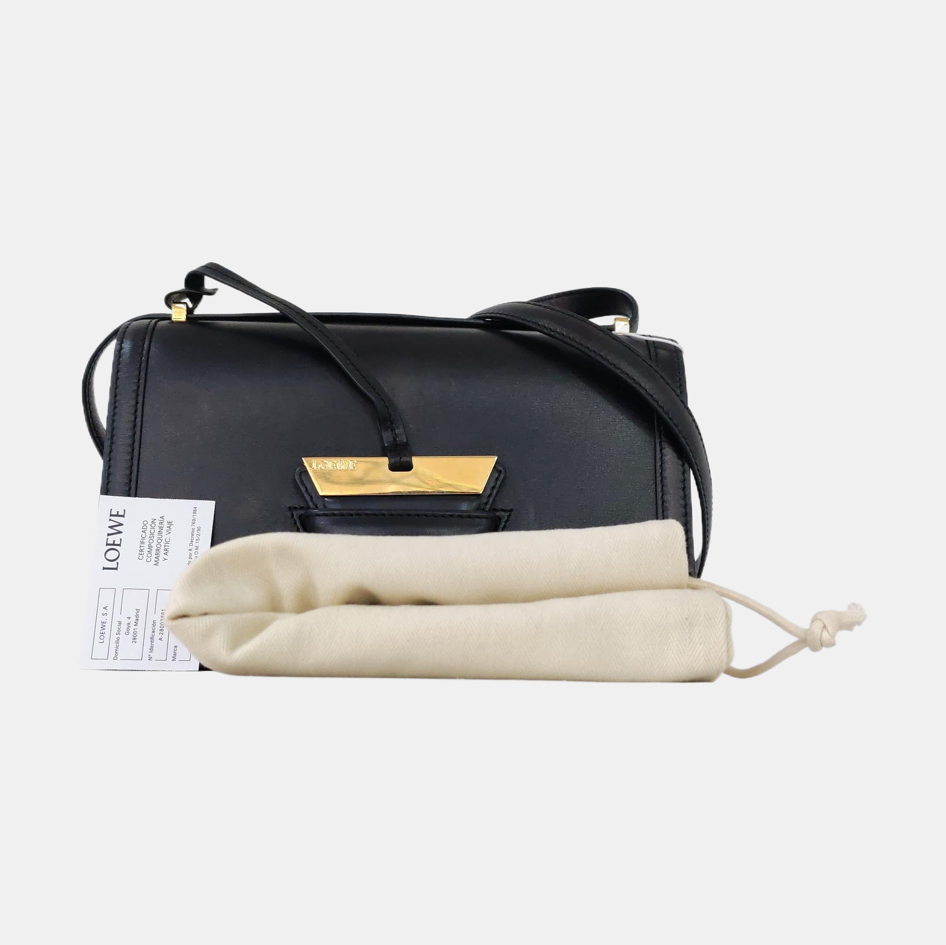 Barcelona Calfskin Black
