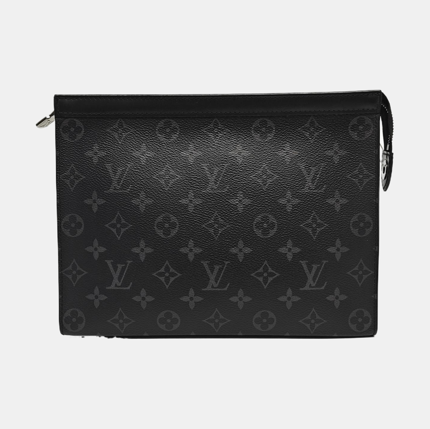 Pochette Voyag MM Monogram Coated Canvas Black