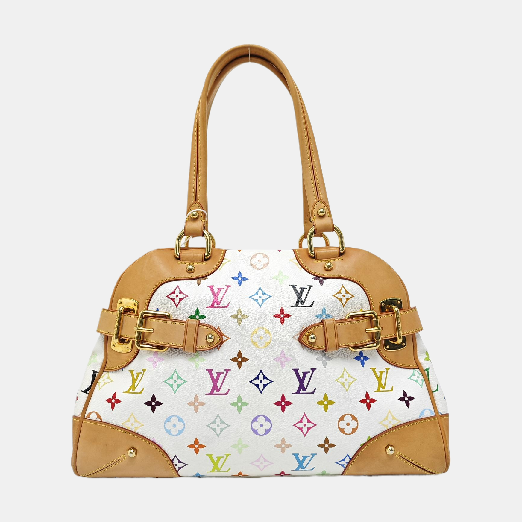 LV × TM CLAUDIA Monogram Coated Canvas White