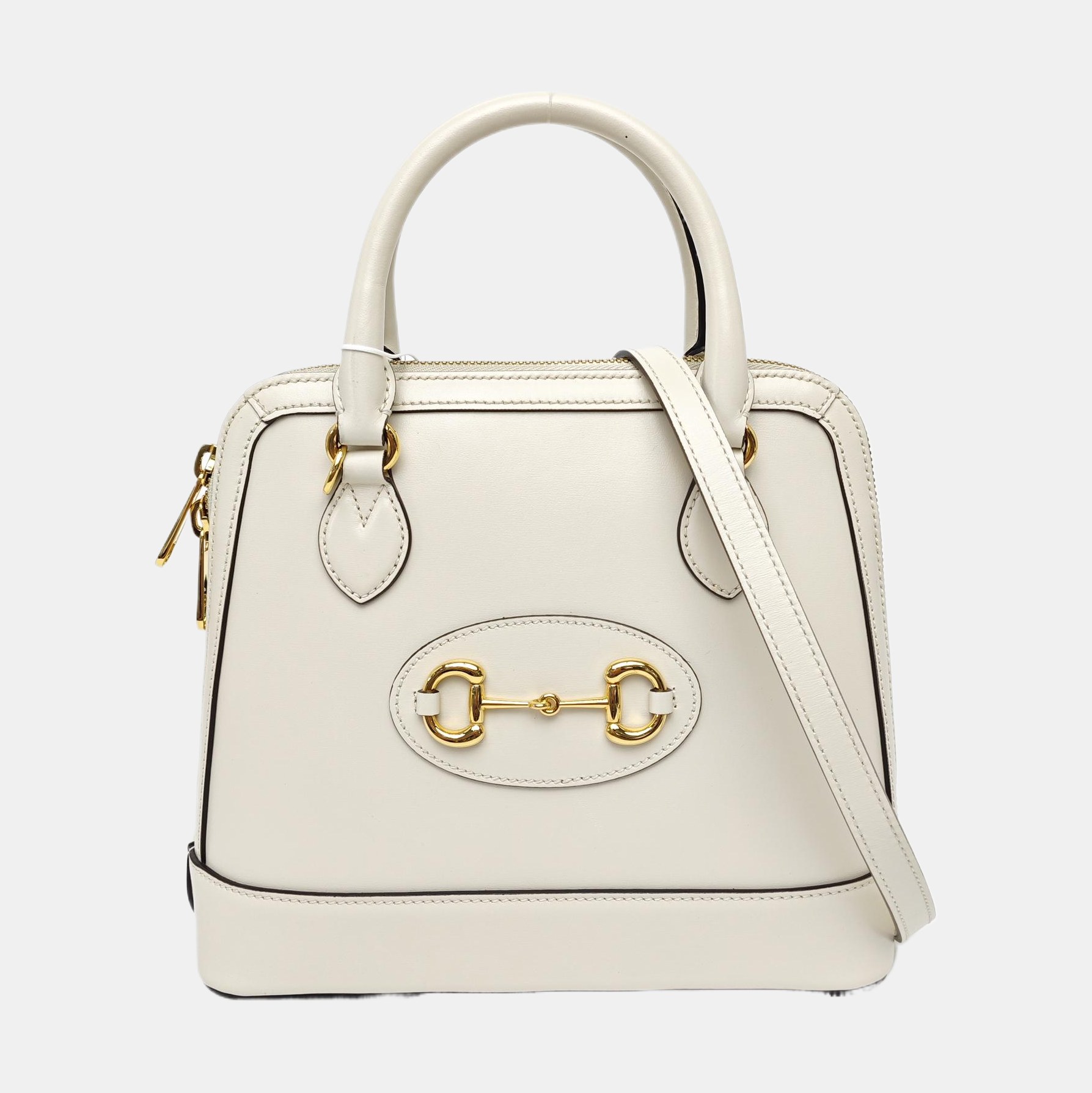 Horsebit 1955 Small Calfskin White