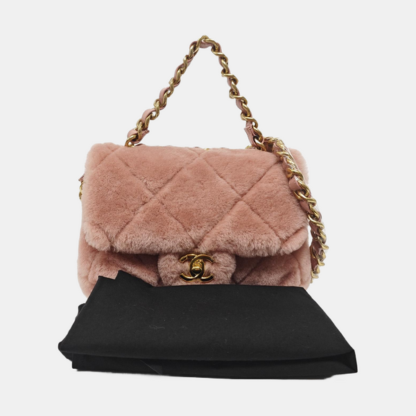 Quilted Wool Pink