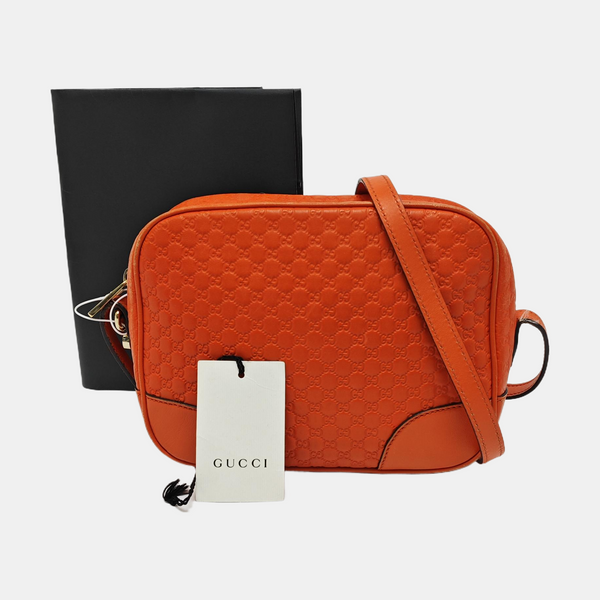 Bree Monogram Calfskin Orange