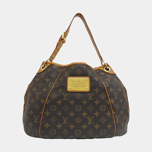 GALLIERA Monogram Coated Canvas Brown