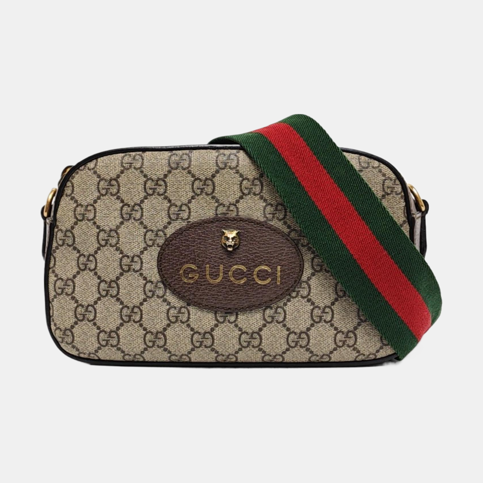 Neo Vintage Monogram Coated Canvas Beige