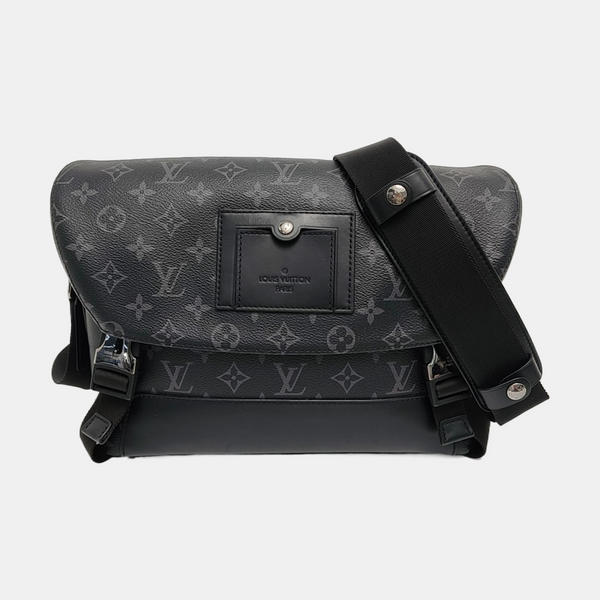 VOYAGER PM Monogram Coated Canvas Black
