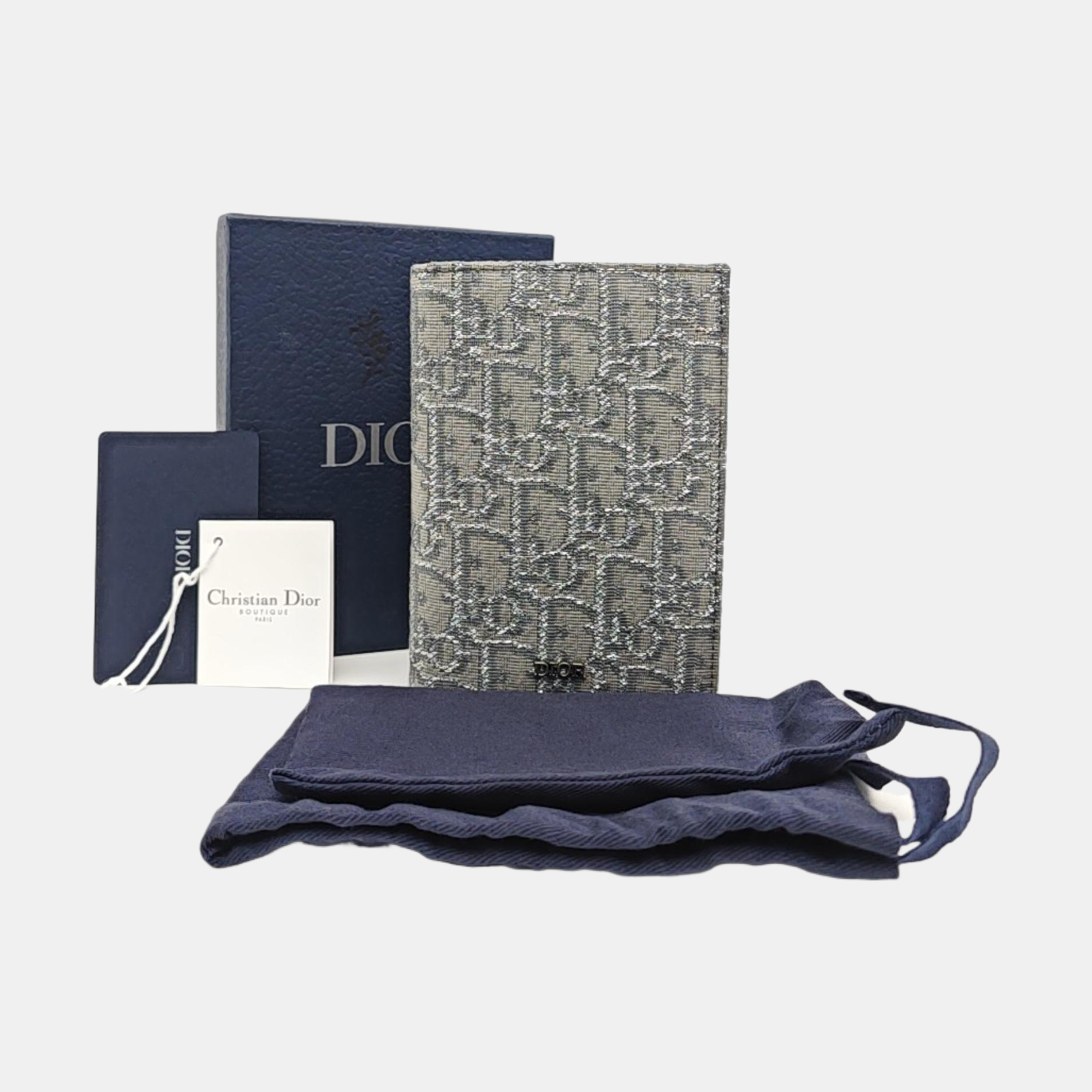 Fabric Card Holder Gray