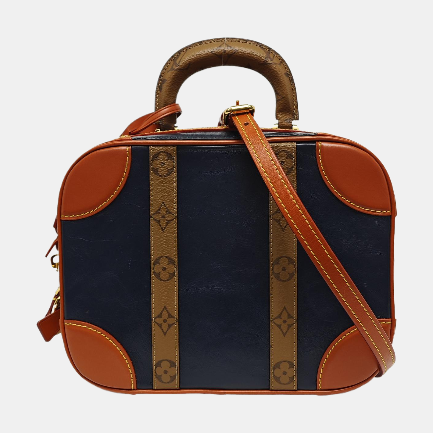 VALISETTE Monogram Calfskin Blue