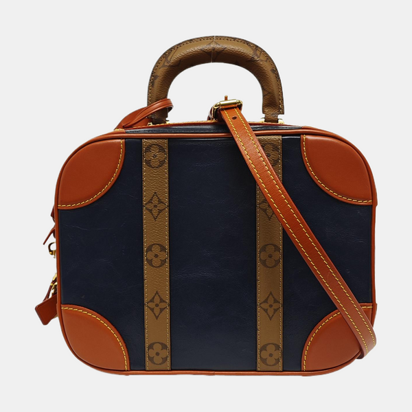 VALISETTE Monogram Calfskin Blue