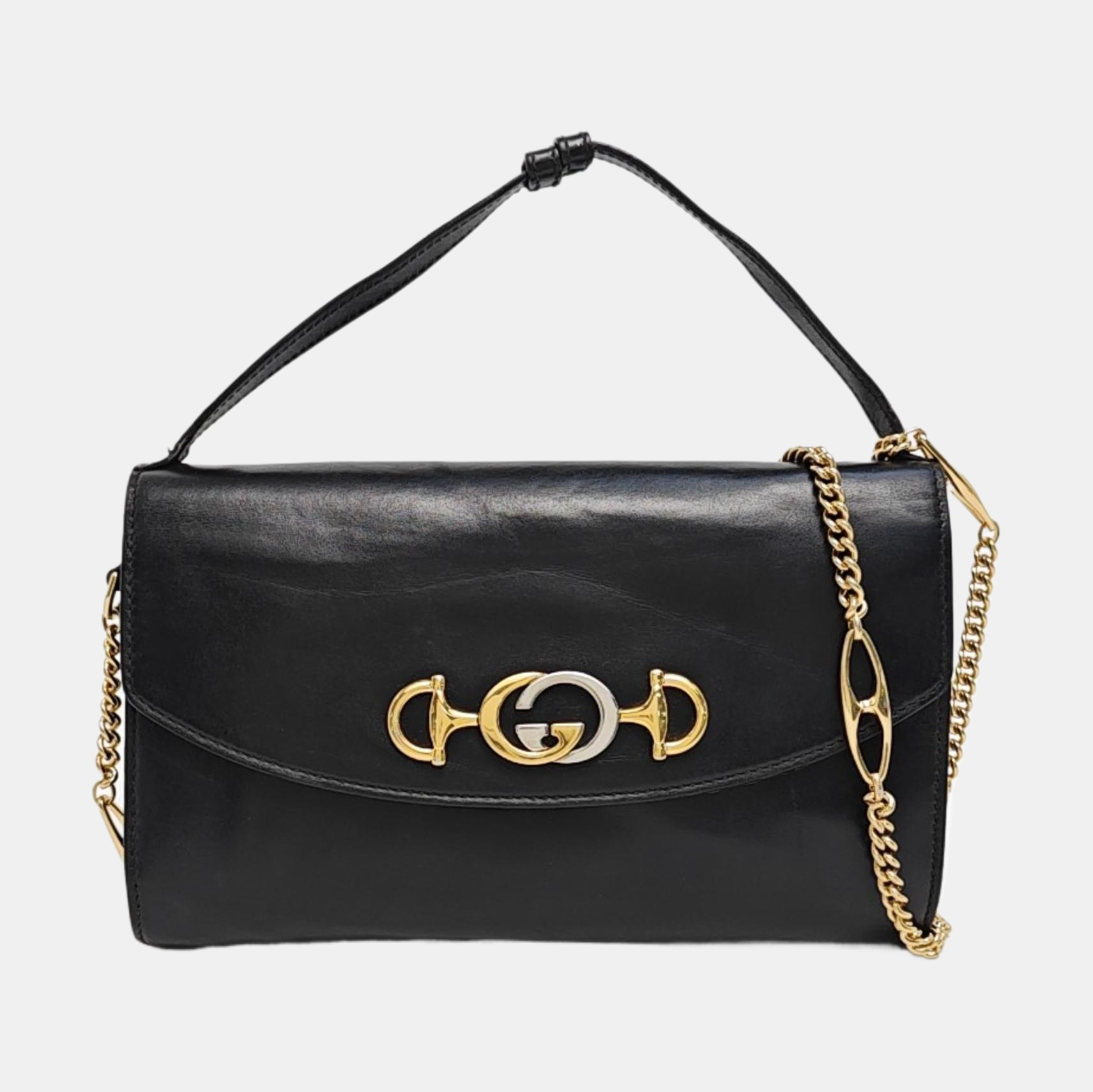 Zumi Small Calfskin Black
