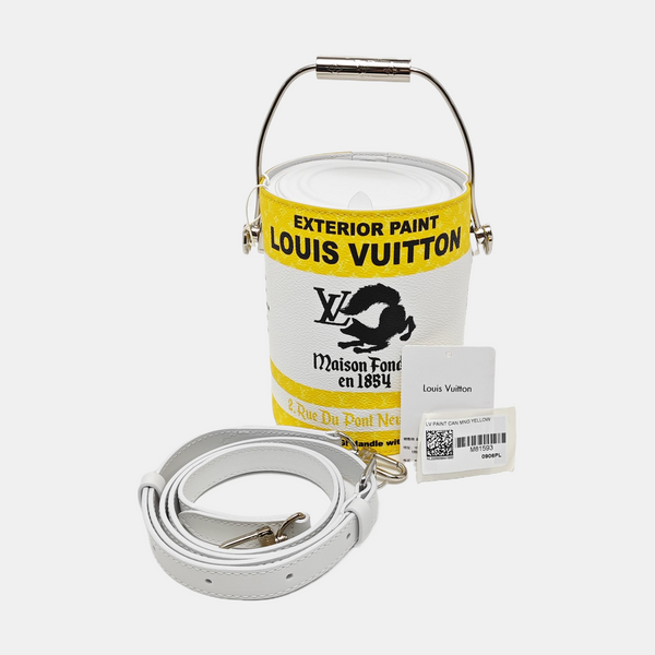 PAINT CAN Coated Canvas Yellow