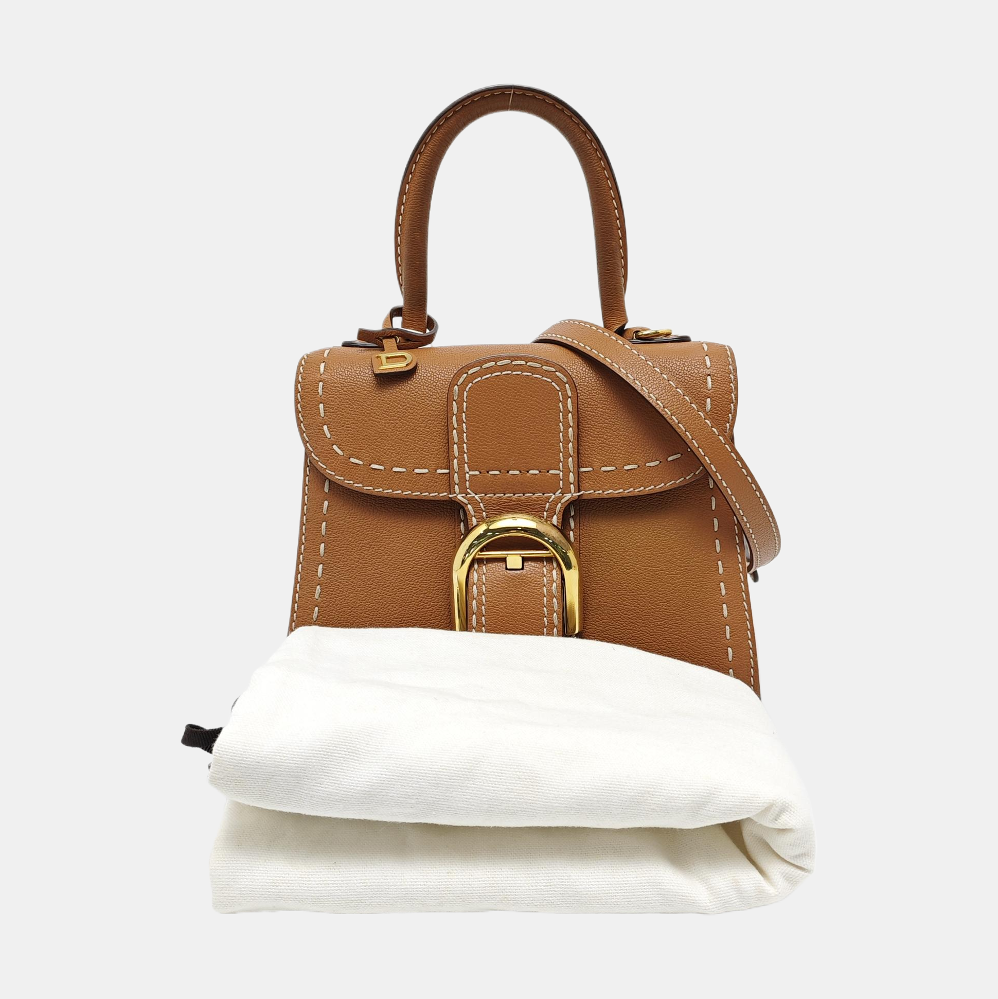 Brillant Mini Calfskin Brown