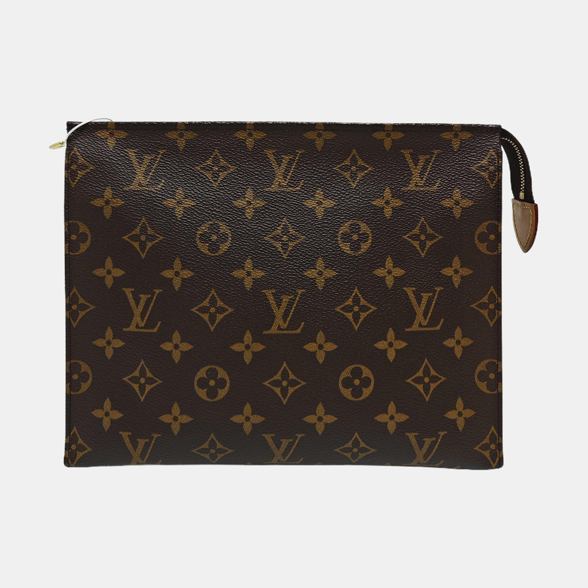 TOILET POCKET 26 Monogram Coated Canvas Brown