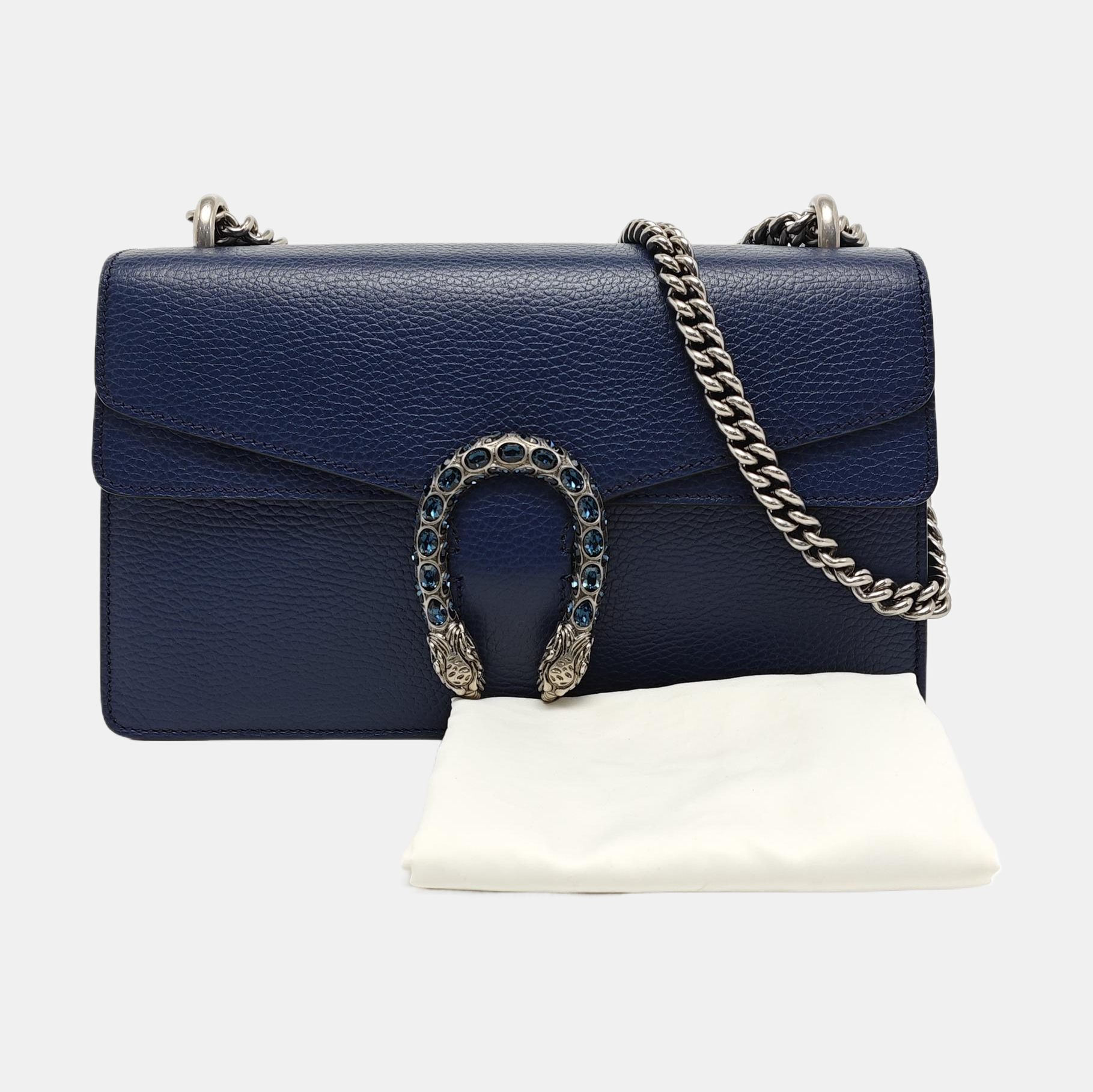 Authenticated pre-owned  Dionysus Small Calfskin Blue - Shoulder Bag at Looply
