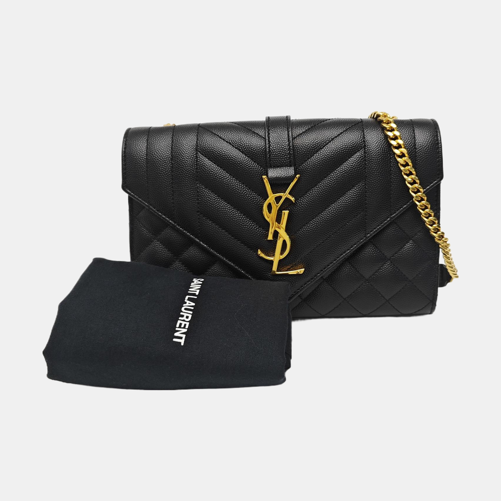 MATELASSE Calfskin Black