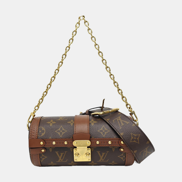 PAPILLON 19 Monogram Coated Canvas Brown