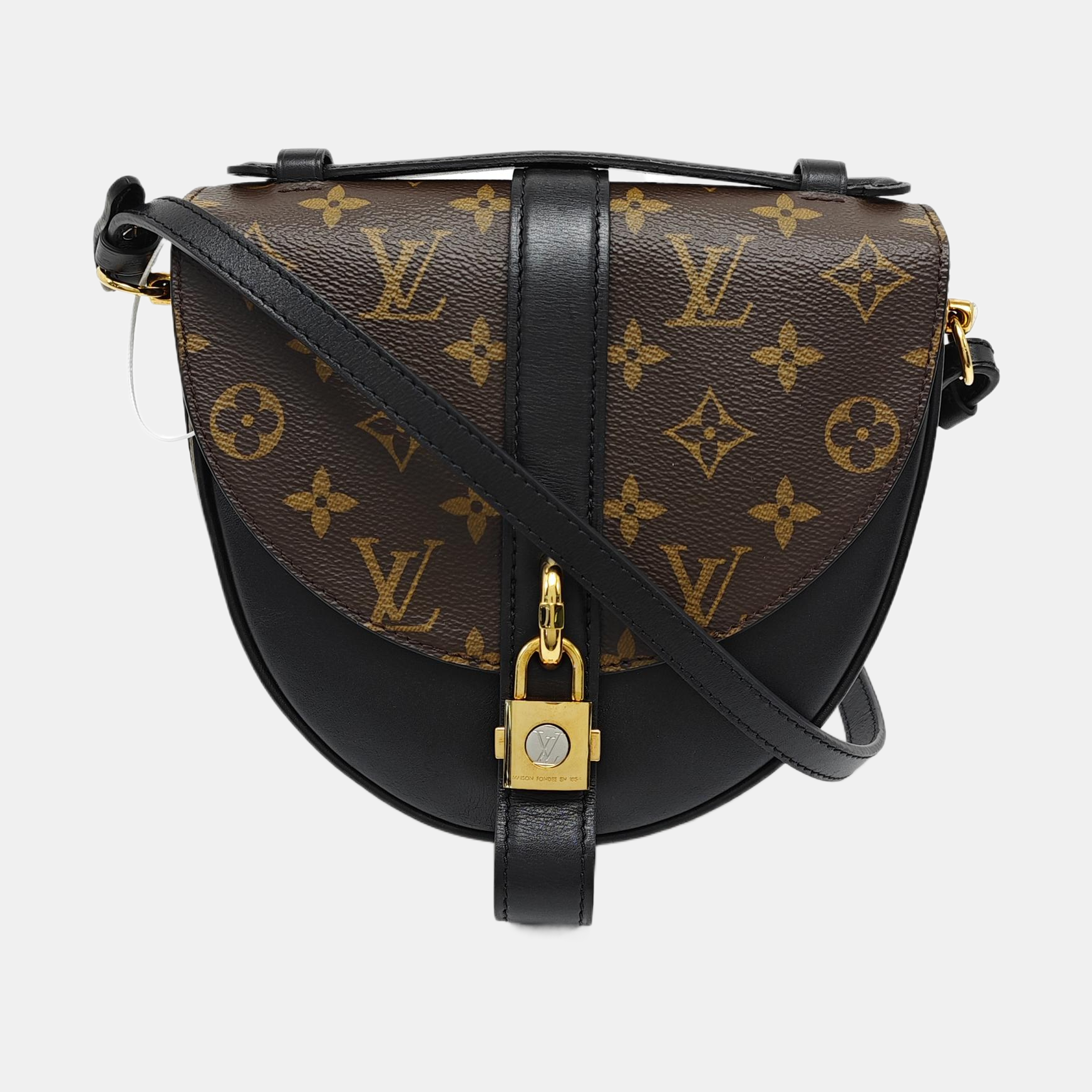 CHANTILLY PM Monogram Coated Canvas Brown